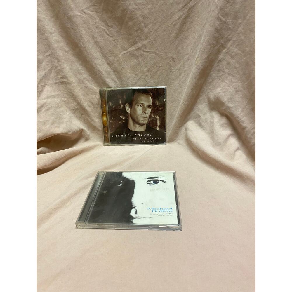 Michael Bolton CD Lot - Greatest Hits & My Secret Passion